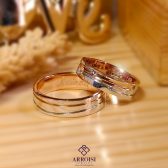 Cincin Platinum Lapis Emas - Cincin Kawin Jogja – Cincin Palladium Termurah